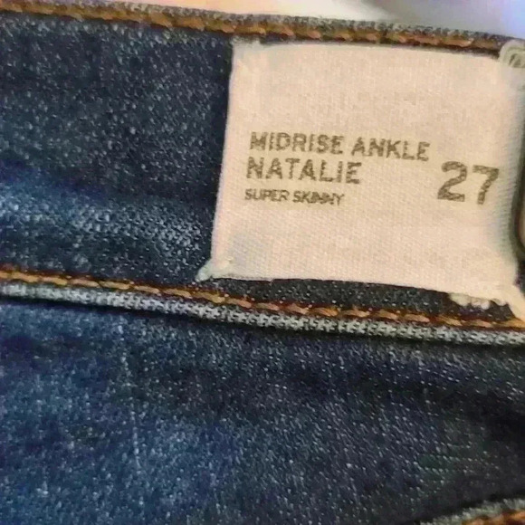 Hudson Midrise Ankle Natalie Super Skinny - Picture 2 of 5